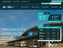 Tablet Screenshot of duluthairport.com